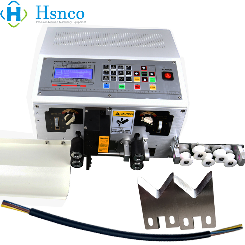 Máy cắt tuốt dây điện đa lõi tự động HS-BX04 | HSNCO Việt Nam